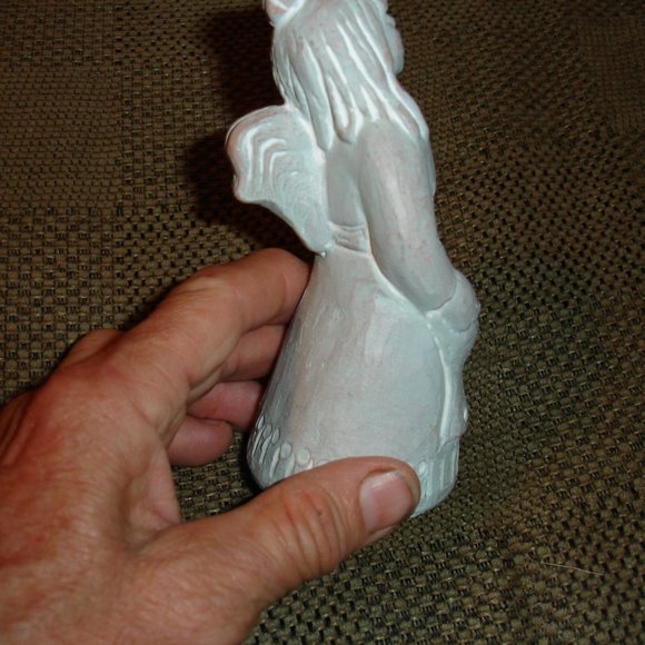 Isabel Bloom Angel - Angel with Apron Full of Flowers - Decorative Angel - 1986 - Picture 4 of 6